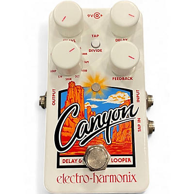 Used Electro-Harmonix Canyon Delay and Looper Effect Pedal