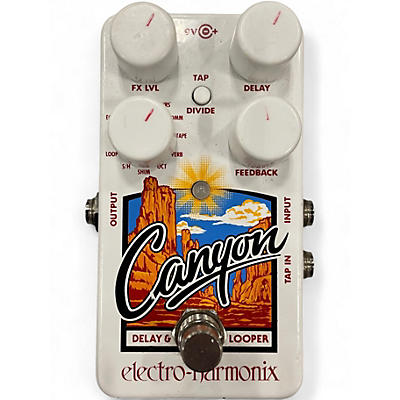 Used Electro-Harmonix Canyon Delay and Looper Effect Pedal