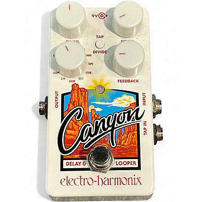 Used Electro-Harmonix Canyon Delay and Looper Effect Pedal