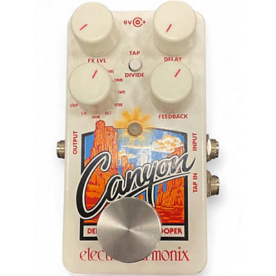 Used Electro-Harmonix Canyon Delay and Looper Effect Pedal