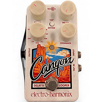 Used Electro-Harmonix Canyon Delay and Looper Effect Pedal