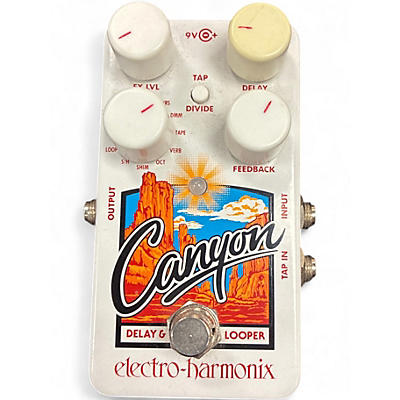 Used Electro-Harmonix Canyon Delay and Looper Effect Pedal