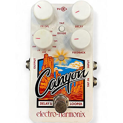 Used Electro-Harmonix Canyon Delay and Looper Effect Pedal