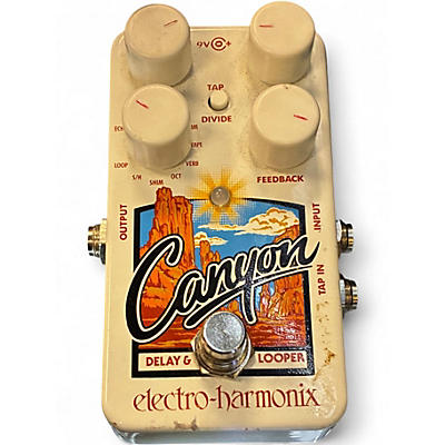 Used Electro-Harmonix Canyon Delay and Looper Effect Pedal