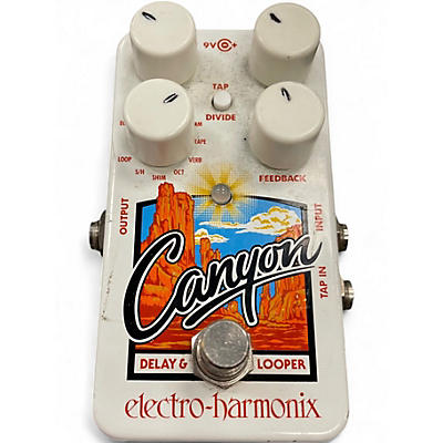Used Electro-Harmonix Canyon Delay and Looper Effect Pedal