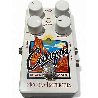 Used Electro-Harmonix Canyon Delay and Looper Effect Pedal