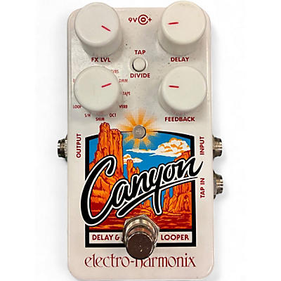 Used Electro-Harmonix Canyon Delay and Looper Effect Pedal