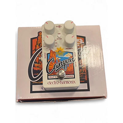 Used Electro-Harmonix Canyon Delay and Looper Effect Pedal
