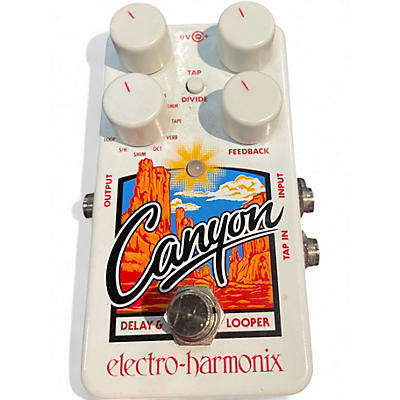 Used Electro-Harmonix Canyon Delay and Looper Effect Pedal