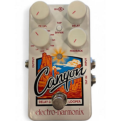 Used Electro-Harmonix Canyon Delay and Looper Effect Pedal