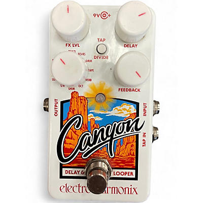 Used Electro-Harmonix Canyon Delay and Looper Effect Pedal