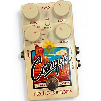 Used Electro-Harmonix Canyon Delay and Looper Effect Pedal