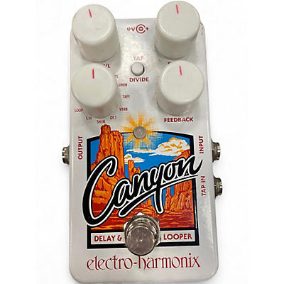 Used Electro-Harmonix Canyon Delay and Looper Effect Pedal