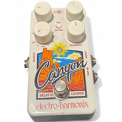 Used Electro-Harmonix Canyon Delay and Looper Effect Pedal