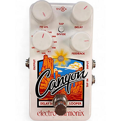 Used Electro-Harmonix Canyon Delay and Looper Effect Pedal