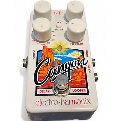 Used Electro-Harmonix Canyon Delay and Looper Effect Pedal
