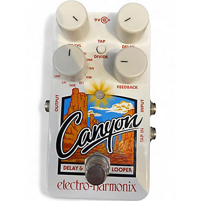 Used Electro-Harmonix Canyon Delay and Looper Effect Pedal