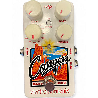 Used Electro-Harmonix Canyon Delay and Looper Effect Pedal