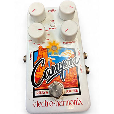 Used Electro-Harmonix Canyon Delay and Looper Effect Pedal