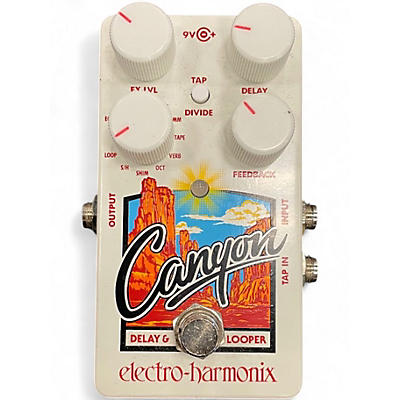 Used Electro-Harmonix Canyon Delay and Looper Effect Pedal