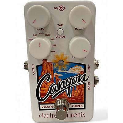 Used Electro-Harmonix Canyon Delay and Looper Effect Pedal