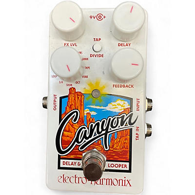 Used Electro-Harmonix Canyon Delay and Looper Effect Pedal