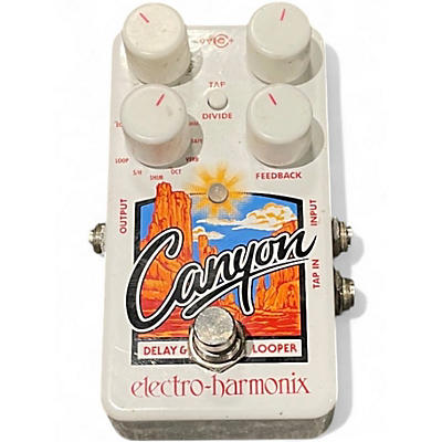 Used Electro-Harmonix Canyon Delay and Looper Effect Pedal