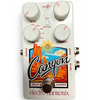 Used Electro-Harmonix Canyon Delay and Looper Effect Pedal