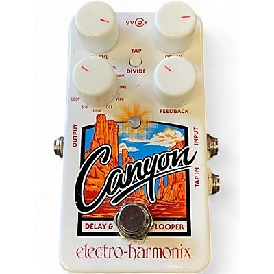 Used Electro-Harmonix Canyon Delay and Looper Effect Pedal
