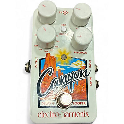 Used Electro-Harmonix Canyon Delay and Looper Effect Pedal