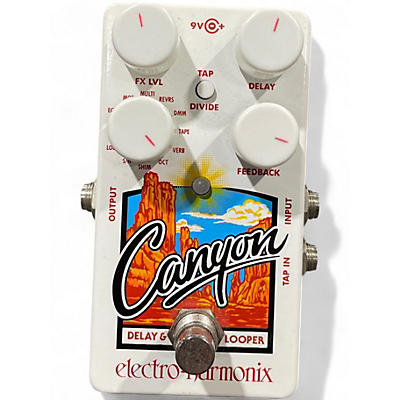 Used Electro-Harmonix Canyon Delay and Looper Effect Pedal