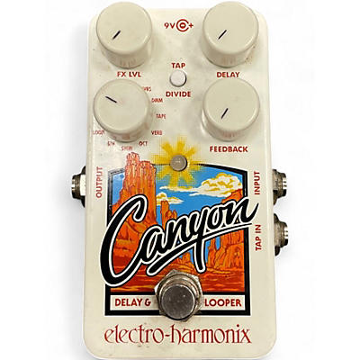 Used Electro-Harmonix Canyon Delay and Looper Effect Pedal
