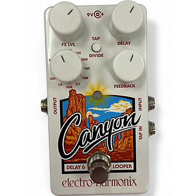 Used Electro-Harmonix Canyon Delay and Looper Effect Pedal