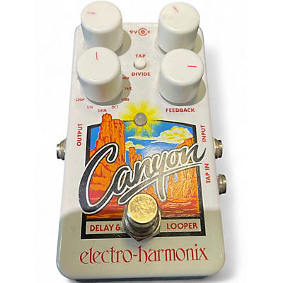 Used Electro-Harmonix Canyon Delay and Looper Effect Pedal