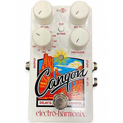 Used Electro-Harmonix Canyon Delay and Looper Effect Pedal