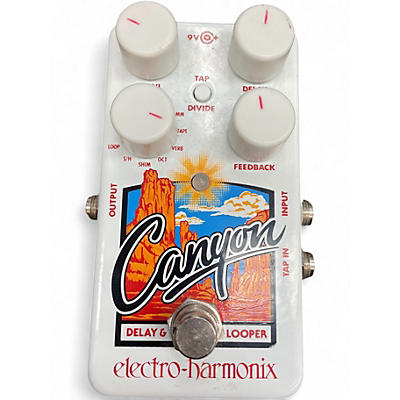 Used Electro-Harmonix Canyon Delay and Looper Effect Pedal