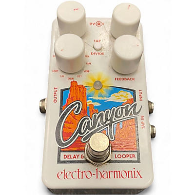 Used Electro-Harmonix Canyon Delay and Looper Effect Pedal