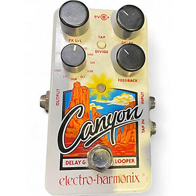 Used Electro-Harmonix Canyon Delay and Looper Effect Pedal