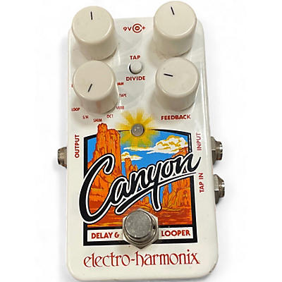 Used Electro-Harmonix Canyon Delay and Looper Effect Pedal