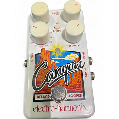 Used Electro-Harmonix Canyon Delay and Looper Effect Pedal