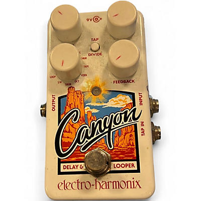 Used Electro-Harmonix Canyon Delay and Looper Effect Pedal