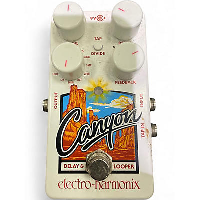 Used Electro-Harmonix Canyon Delay and Looper Effect Pedal