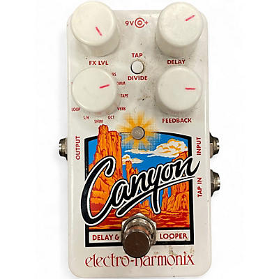 Used Electro-Harmonix Canyon Delay and Looper Effect Pedal