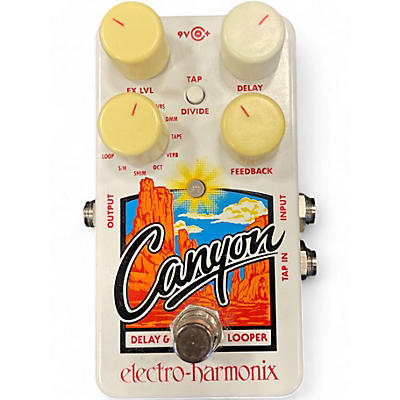 Used Electro-Harmonix Canyon Delay and Looper Effect Pedal