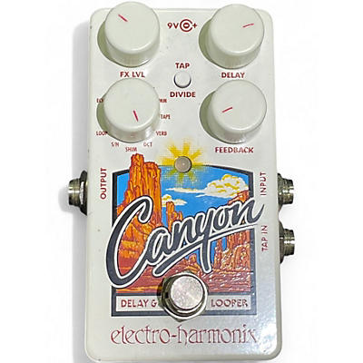 Used Electro-Harmonix Canyon Delay and Looper Effect Pedal