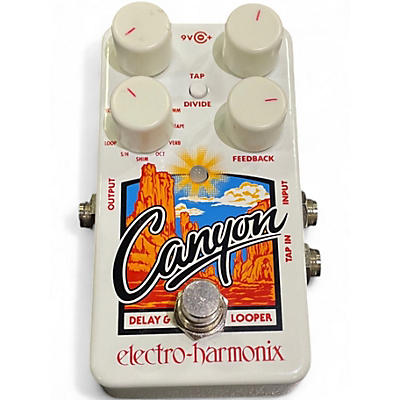 Used Electro-Harmonix Canyon Delay and Looper Effect Pedal