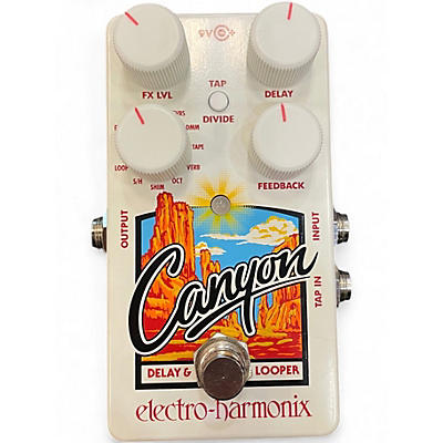 Used Electro-Harmonix Canyon Delay and Looper Effect Pedal