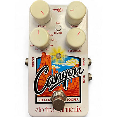 Used Electro-Harmonix Canyon Delay and Looper Effect Pedal