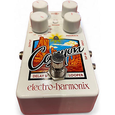 Used Electro-Harmonix Canyon Delay and Looper Effect Pedal