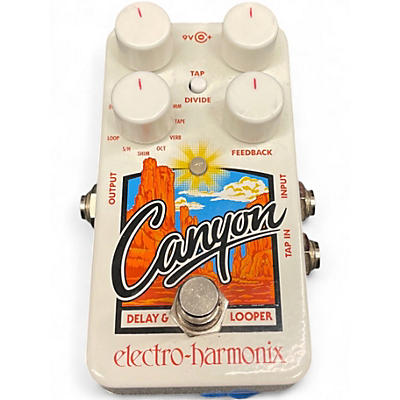 Used Electro-Harmonix Canyon Delay and Looper Effect Pedal